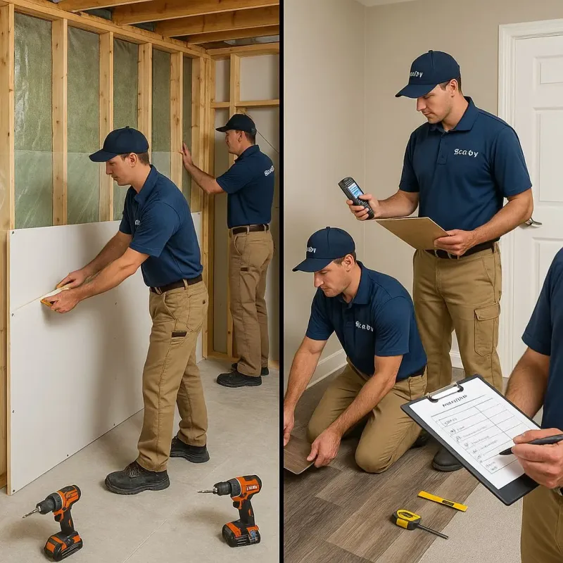 Repairs and Reconstruction process in El Centro, CA