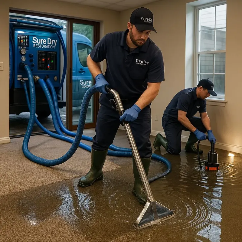 Water Extraction and Removal process in El Centro, CA